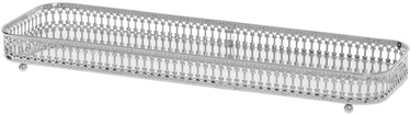 Küünlahoidja 4Living Cecilia 062560, klaas/metall, 2 cm, hõbe