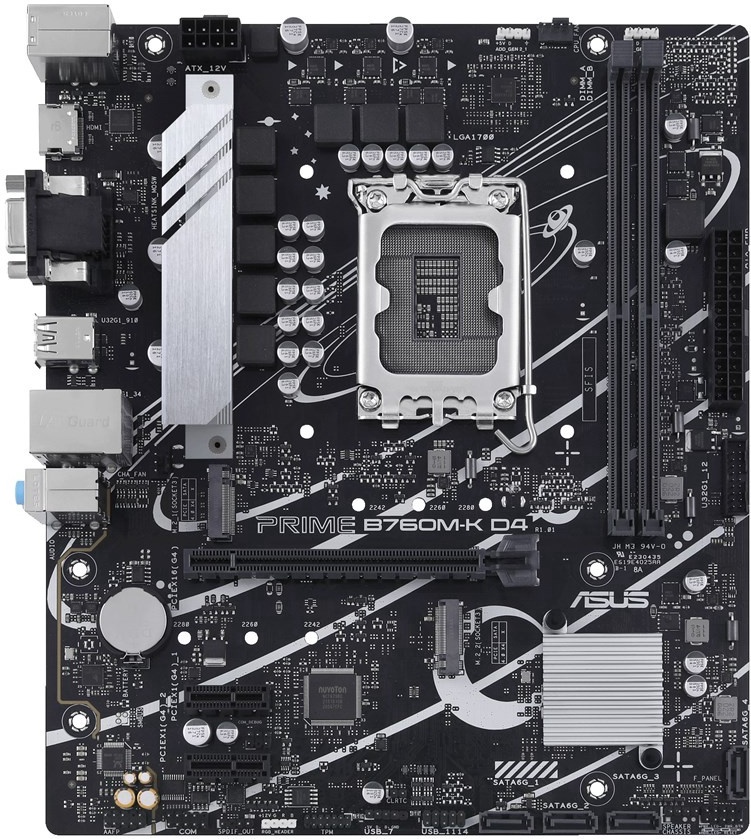Mātesplate Asus PRIME B760M-K D4