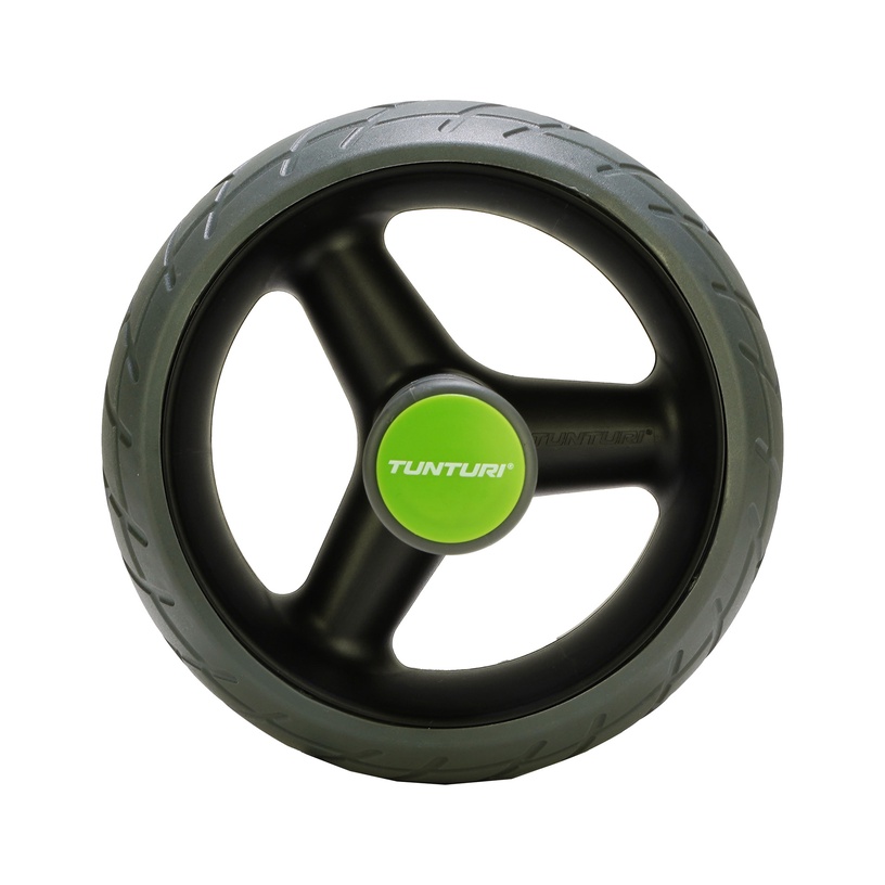 Kõhulihaste rull Tunturi Exercise Wheel Deluxe 14TUSFU305, 43 cm, 1 kg