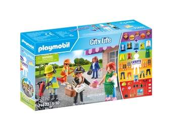 Konstruktor Playmobil My Figures: Life in the City 71402, plastik