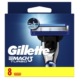 Лезвия Gillette Mach3 Turbo, 8 шт.