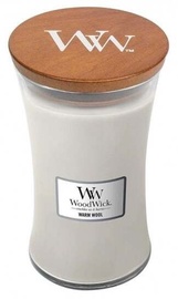Свеча, ароматическая WoodWick Large Hourglass Warm Wool, 110 - 120 час, 610 г, 180 мм
