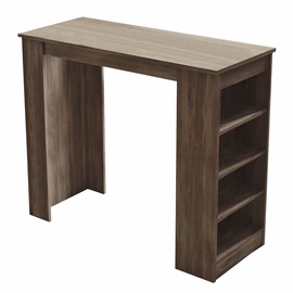 Барный стол Kalune Design ST1 CU, коричневый, 120 см x 51.6 см x 101.8 см