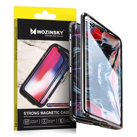 Чехол Wozinsky Full Magnetic Case, прозрачный/черный, 6.7 ″