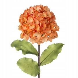 Mākslīgie ziedi, hortenzija Eurofirany Flore 726, oranža, 75 cm