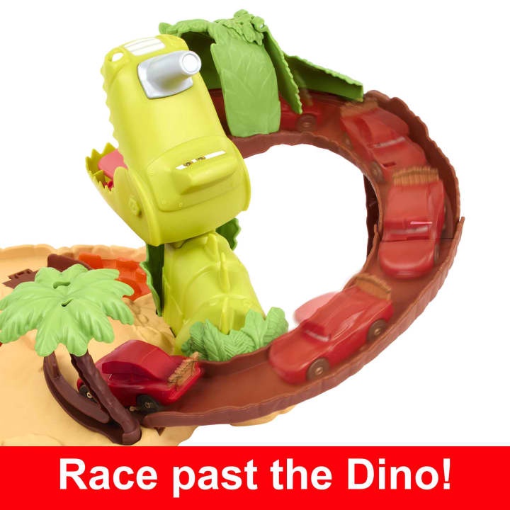 Autotrase Mattel Cars Dino Playground HMD74