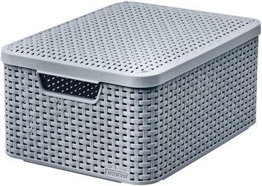 Mantu kaste Curver Style, pelēka, 393 x 293 x 187 mm