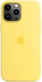 Ümbris Apple Silicone Case with MagSafe, Apple iPhone 13 Pro Max, kollane