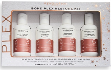 Juuksehooldustoodete komplekt Revolution Haircare Bond Plex Restore Kit, 400 ml