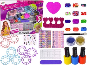 Nagu kopšanas komplekts Lean Toys Beauty Bomb 12444