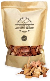 Koka skaidas Smokey Olive Wood Almond Nº3, mandeļu koks A3-01, 1.7 l, koka