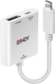Adapter Lindy USB-C - DisplayPort 43289, valge