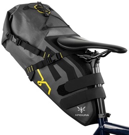 Velosipēda soma Apidura Expedition 9183049, poliesters, melna/pelēka