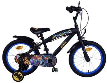 Vaikiškas dviratis, miesto Batman, juodas, 16"