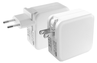 Зарядное устройство Mars Gaming MNA2W, 90 Вт, 100 - 240 В, 2 м, USB Type C