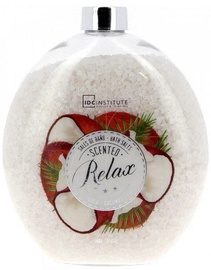 Vannas sāls IDC Institute Scented Relax Coconut, 900 g