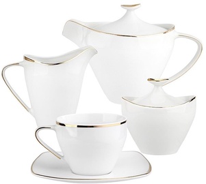 Kafijas / tējas servīze MariaPaula Moderna Gold 01010011044, porcelāna, 15 gab.