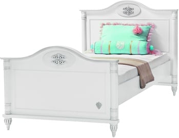Детская кровать Kalune Design Romantic, белый, 210 x 118 см