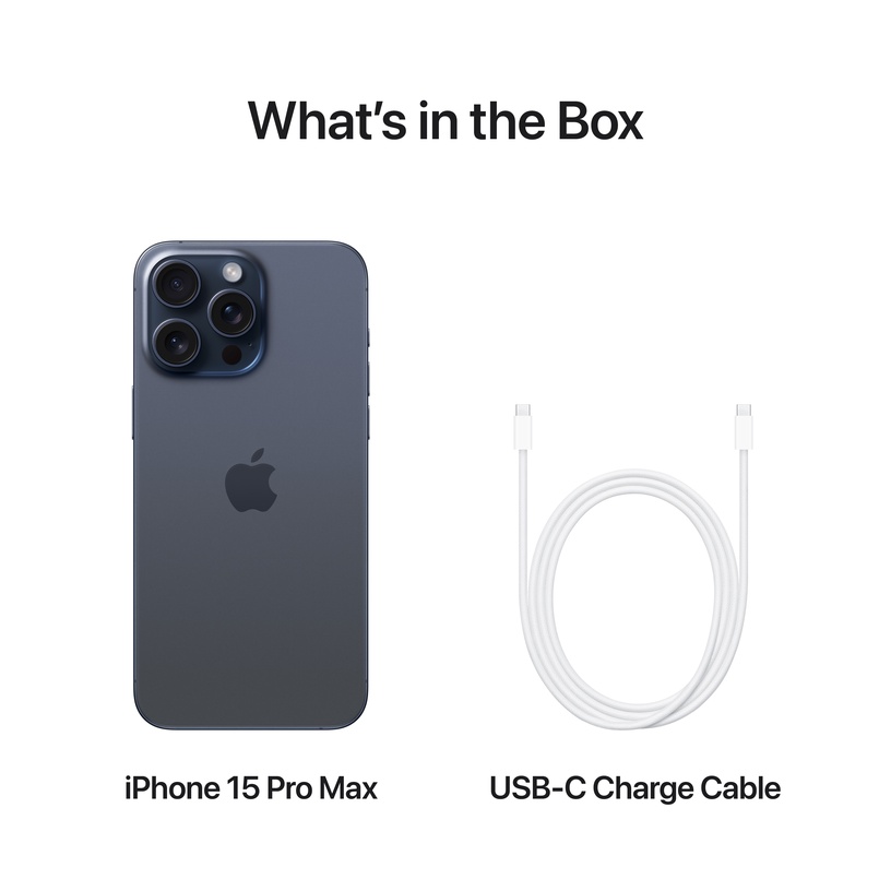 Мобильный телефон Apple iPhone 15 Pro Max, 1 TB, blue titanium