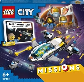 Konstruktors LEGO® City Marsa izpētes misijas ar kosmosa kuģi 60354