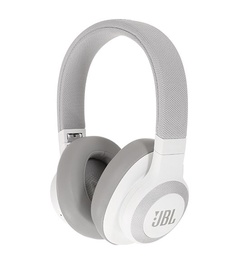 Belaidės ausinės JBL E65BTNC, balta