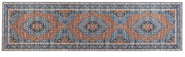 Ковровая дорожка Beliani Midalam, синий/oранжевый, 300 см x 80 см