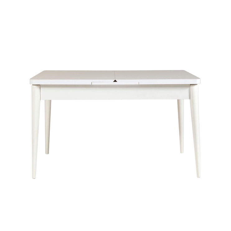 Ēdamistabas komplekts Kalune Design Vina 1053, balts/antracīts