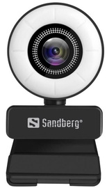 Internetinė kamera Sandberg Streamer 134-21, juoda