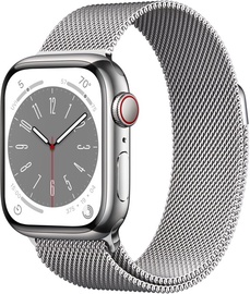 Умные часы Apple Watch Series 8 GPS + Cellular 41mm Stainless Steel LT, серебристый