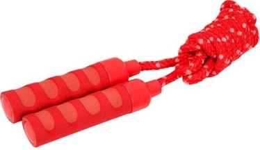 Lecamaukla Hudora Jump Rope, 4000 mm, sarkana