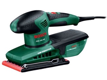 Виброшлифовальная машина Bosch Green PSS 200 AC, 200 Вт