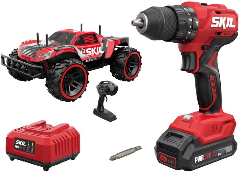 Juhtmeta löökfrees koos akuga Skil 3021RC, 20 V, 2 Ah