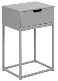 Ночной столик Home4you Mitra AC93553, серый (поврежденная упаковка)