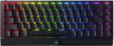 Klaviatūra Razer BlackWidow BlackWidow V3 Mini HyperSpeed Razer Yellow EN, juoda, belaidė