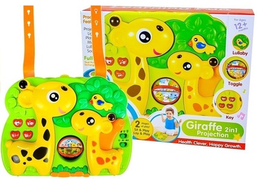 Interaktīva rotaļlieta LEAN Toys Giraffe Projection LT1904, 60 mm