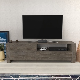 TV-laud Kalune Design Piedmont, tumepruun, 36.8 cm x 46 cm x 160 cm