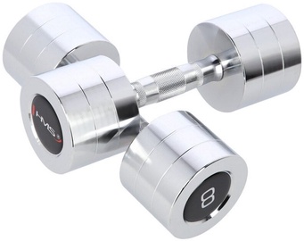 Hantlite komplekt HMS Chrome Dumbbells, 8 kg x 2 tk