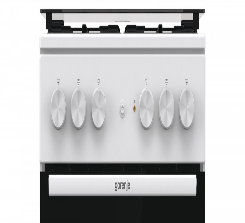 Dujinė viryklė su elektrine orkaite Gorenje Essential Line GK5A21WH ...