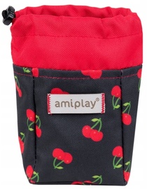 Aksessuaar Amiplay Be Happy Dog Treats Dispenser Cherry, must/punane