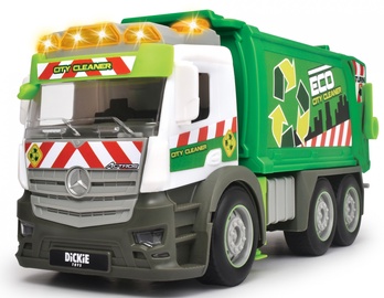 Rotaļlietu smagā tehnika Dickie Toys Action Truck Garbage 203745014, daudzkrāsaina