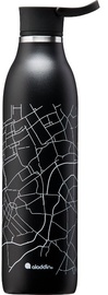 Termoss Aladdin CityLoop Thermavac eCycle Water Bottle, 0.6 l, melna