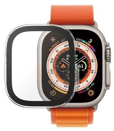 Aizsargrāmis PanzerGlass Full Body New Apple Watch (49mm) AB, caurspīdīga/melna