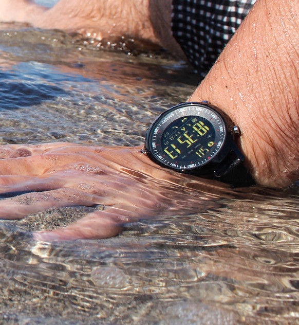 Išmanusis laikrodis Sponge Surfwatch, sidabro/juoda