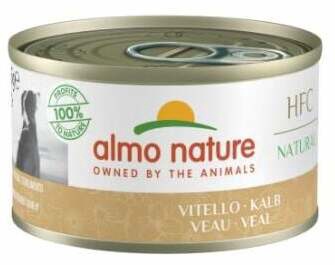 Влажный корм для собак Almo Nature HFC Natural Vael, телятина, 0.095 кг