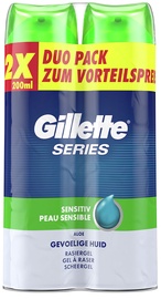 Гель для бритья Gillette Series Sensitive, 400 мл
