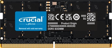 Operatyvioji atmintis (RAM) Crucial CT16G52C42S5, DDR5 (SO-DIMM), 16 GB, 5200 MHz