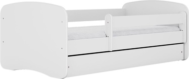Bērnu gulta vienvietīga Kocot Kids Babydreams, balta, 80 x 180 cm, bez veļas kastes, ar matraci