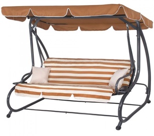 Садовые качели Springos Garden Swings GS0017, коричневый, 130 см x 230 см x 162 см