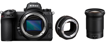 Sistēmas fotoaparāts Nikon Z 6II + Nikkor Z 20mm f/1.8 S + FTZ II Mount Adapter