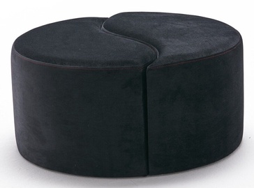 Пуф Hanah Home Alis Puf, черный, 80 см x 80 см x 40 см